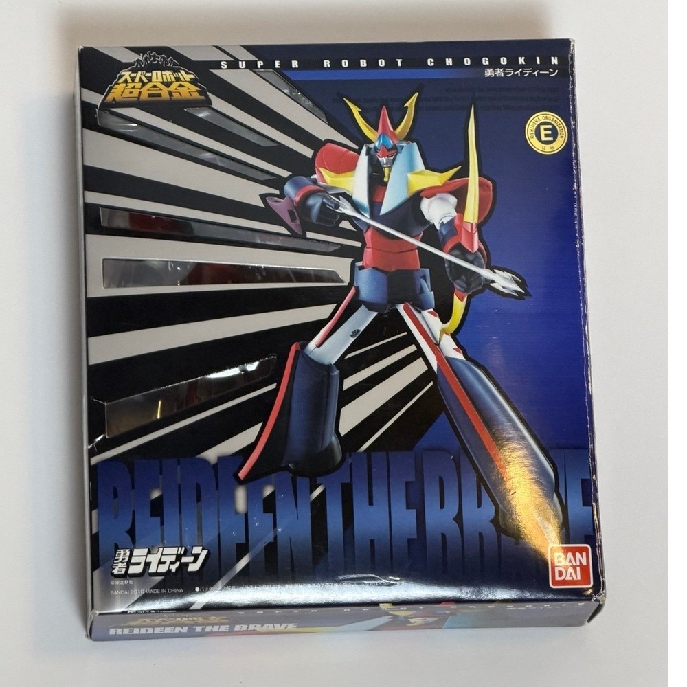 Bandai Super Robot Chogokin Reideen the Brave – Die‑Cast Figure w/ Accessories